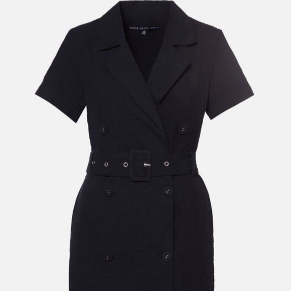 Linen Blazer Dress - Picture 1 of 3